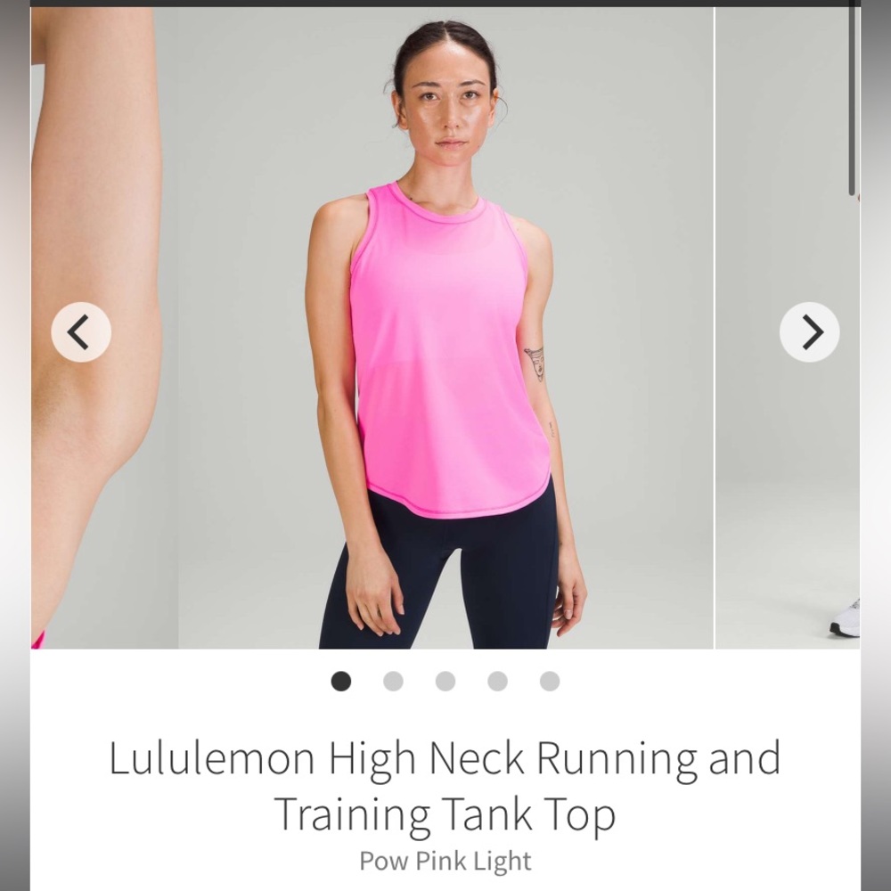 Lululemon High Neck Tank